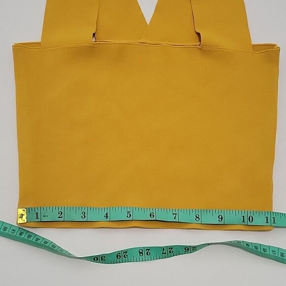 Seek The Label Mustard Yellow Crop Top - Picture 6 of 10